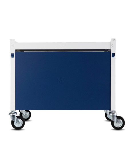 Immagine gabbia Carrello Alto Completo 60X33 (Col. Bianco & Blu)