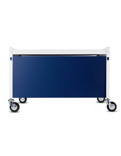Immagine gabbia Carrello Alto Completo 80X55 (Col. Bianco & Blu)