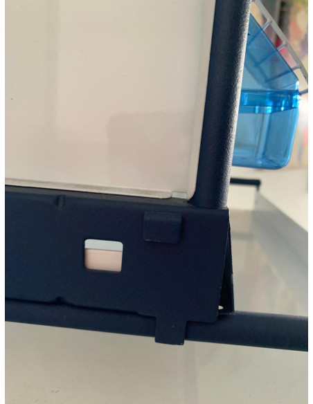 FIANCO TELAIO SX 40X40 TETTO STD (col. BLU)
