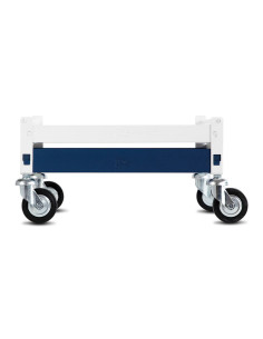 Immagine gabbia Carrello Basso Completo 45X33 (Col. Bianco & Blu)