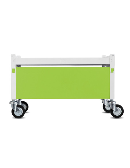 Immagine gabbia Carrello Std Da Aggiunta 60X40 (Col. Bianco & Verde Lime)